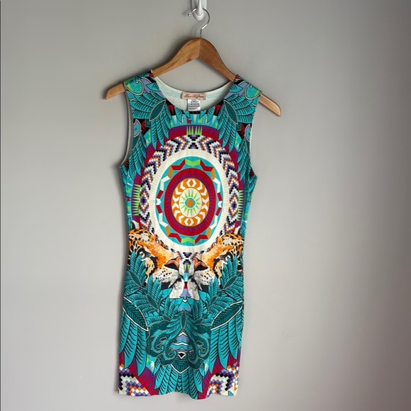 Mara Hoffman Jungle Trip Mini Dress Medium - Picture 2 of 11